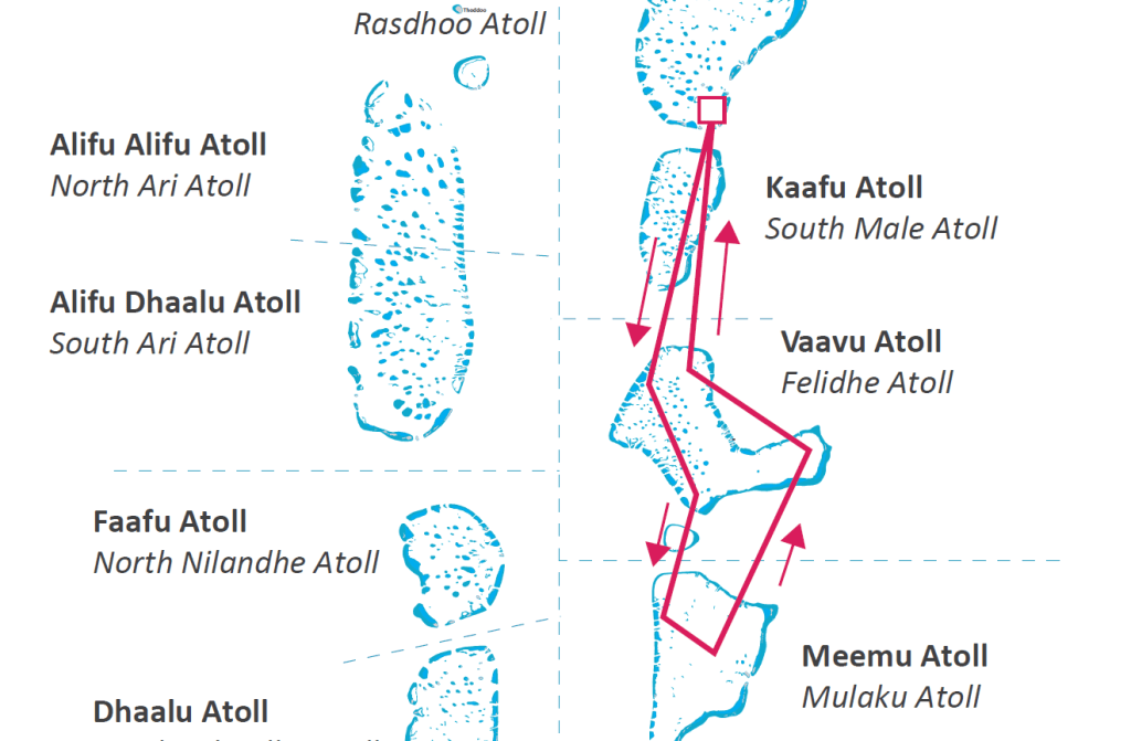 atolls CENTRAL MaleSouth-Felidhoo-Mulaku
