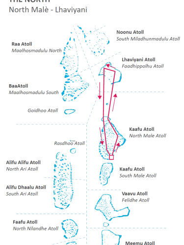 “THE NORTH ITINERARY” Malè-Kashidhoo- Lhaviyani Atolls