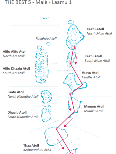 SOUTH – “ THE BEST 5” MALÈ to LAAMU atoll