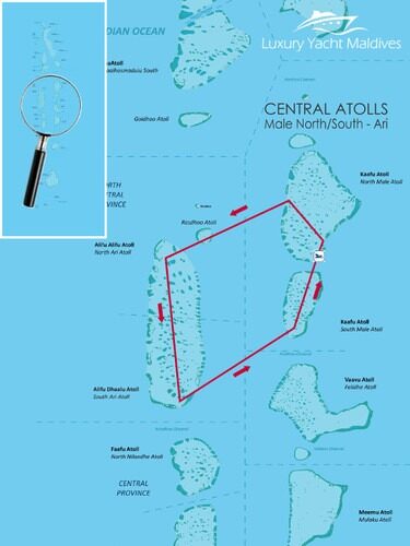 CENTRAL ATOLLS North-South Malè & Ari