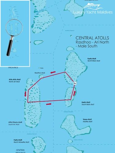 CENTRAL ATOLLS North Ari and Rasdhoo