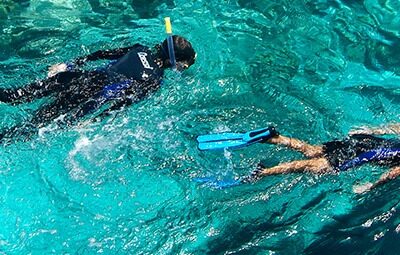 SNORKELLING and KAYAKING