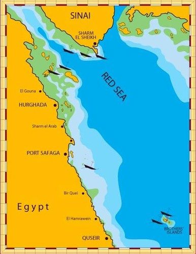 NORTH & BROTHERS Departs from and returns to: Hurghada