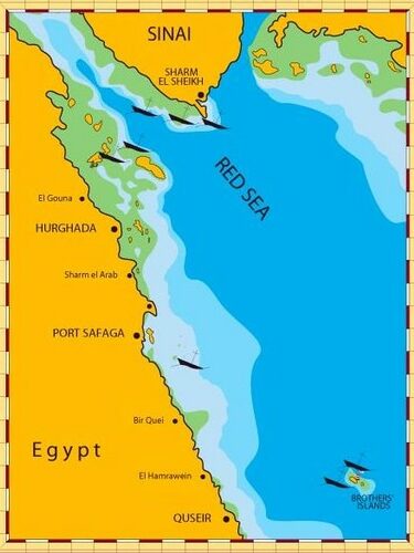 NORTH & BROTHERS Departs from and returns to: Hurghada